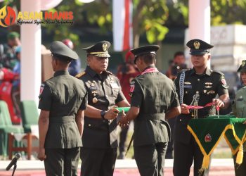 175 Prajurit TNI AD Resmi Sandang Pangkat Serda, Pangdam Pattimura Tekankan Mental Petarung