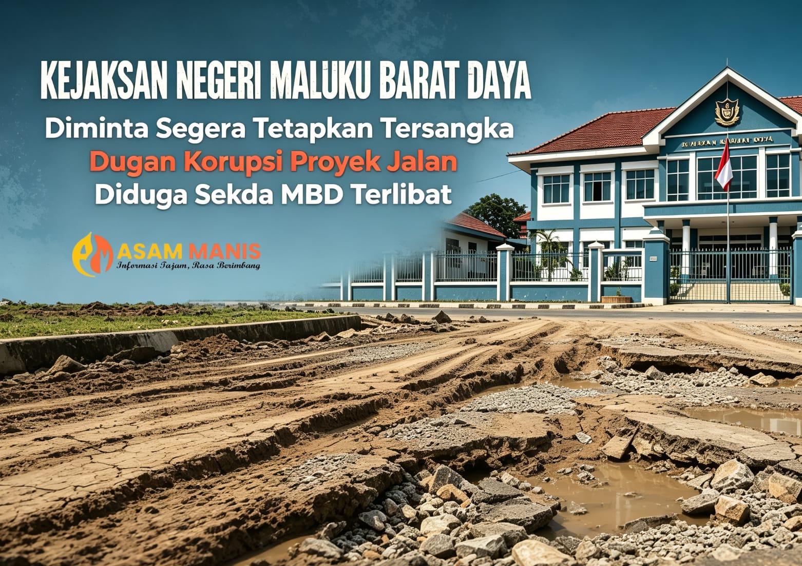 “Proyek Jalan Dai-Wiratan-Watuwey Disorot, Praktisi Hukum Desak Kejari MBD Tetapkan Tersangka”