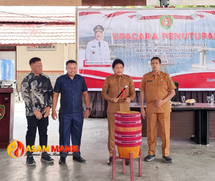 Sekda Maluku: Latsar Harus Cetak ASN Berintegritas